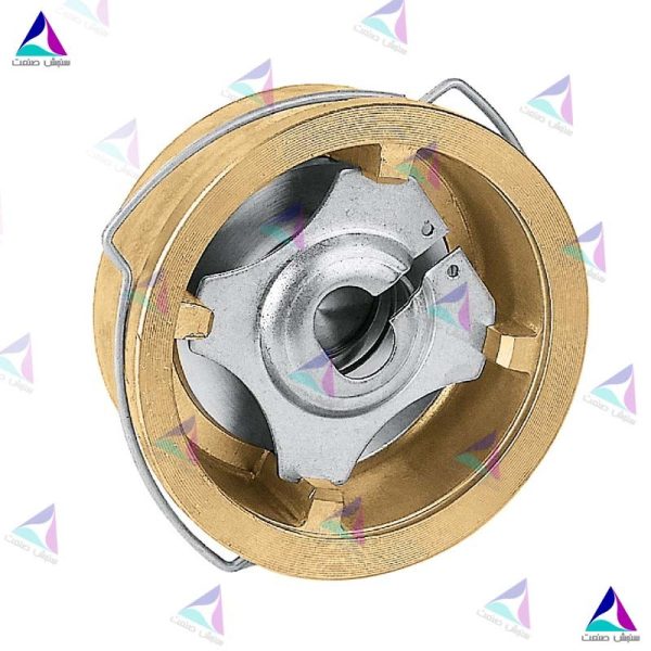شیر بین فلنچی میوال PN 16 (Disk check valve MIVAL)