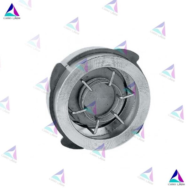 شیر بین فلنچی میوال PN 16 (Disk check valve MIVAL)