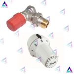 شیر زاویه دار 1/2 به همراه شیر ترموستات دانفوس DANFOSS G0013