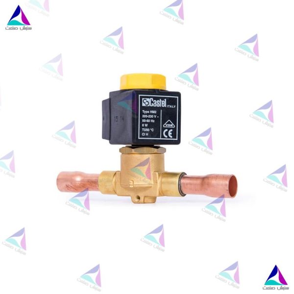 بوبین یا شیر برقی (Solenoid Valve) کستل CASTEL