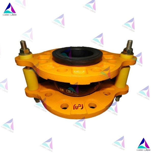لرزه گیر لاستیکی قرمز ارتعاشات صنعتی ایران