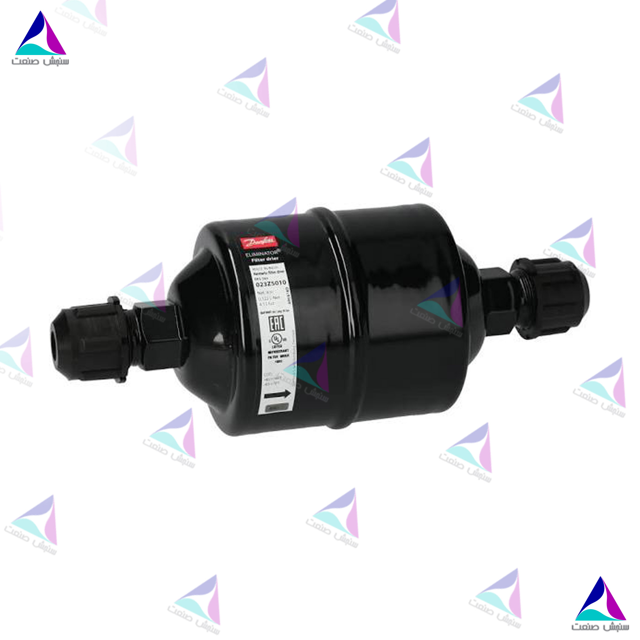 فیلتر درایر دانفوس Danfoss مدل DCL165 فیلتر درایر دانفوس Danfoss مدل DCL165