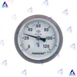 ترمومتر پکنز چین PAKKENS صفحه 6 سانت افقی 120 درجه