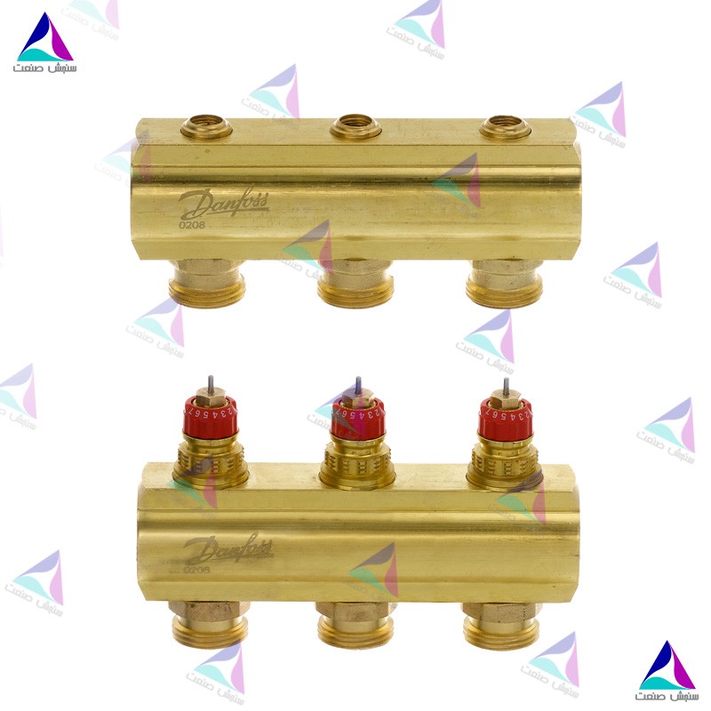 کلکتور گرمایش از کف دانفوس DANFOSS مدل FHF3