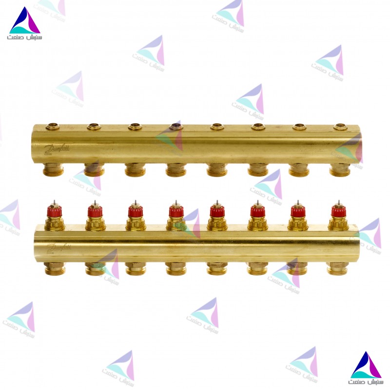 کلکتور گرمایش از کف دانفوس DANFOSS مدل FHF8 کلکتور گرمایش از کف دانفوس DANFOSS مدل FHF8